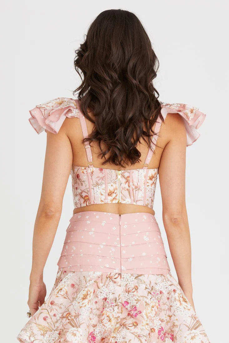 Kate Top - Multi Floral