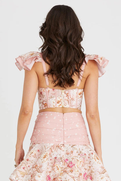 Kate Top - Multi Floral