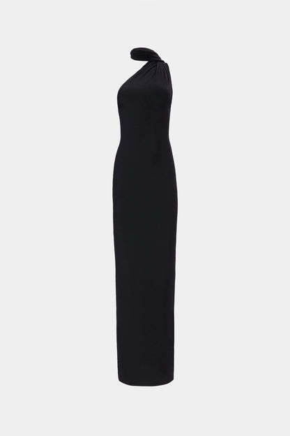 Misha Nicolette Jersey Maxi Dress - Black