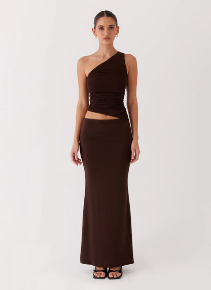 Mia Asymmetrical Long Dress