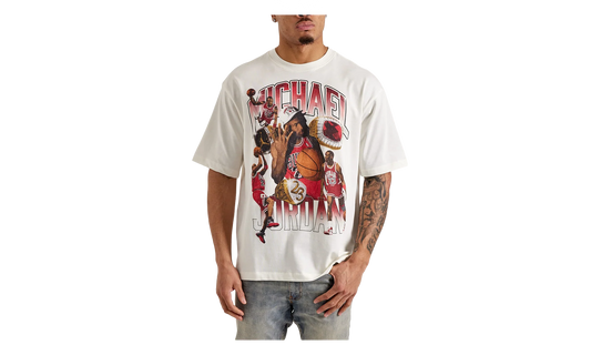 Air Jordan Flight Essentials Oversized T-Shirt "Sail / Varsity Red" HM7131 133