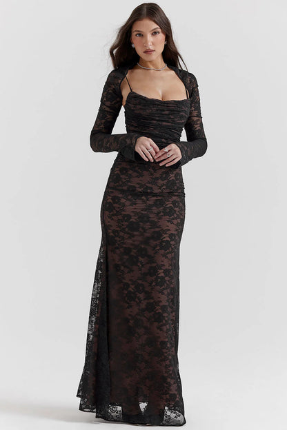 Livette - Corset Maxi Dress
