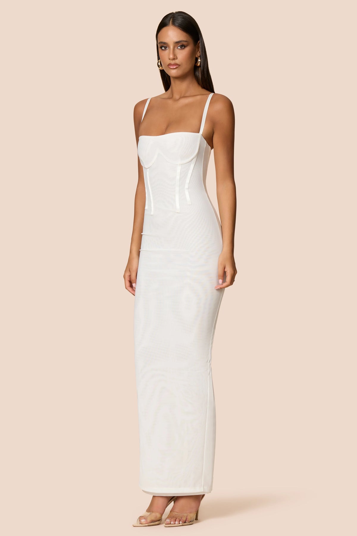 Nookie Allegra Maxi Dress - Ivory