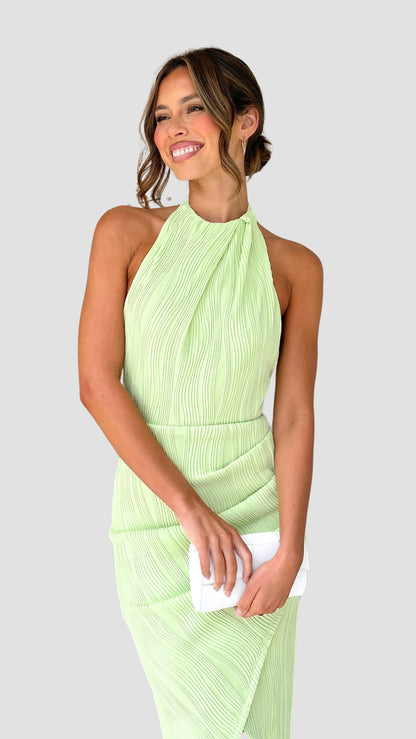 Livette - Pleated Maxi Dress