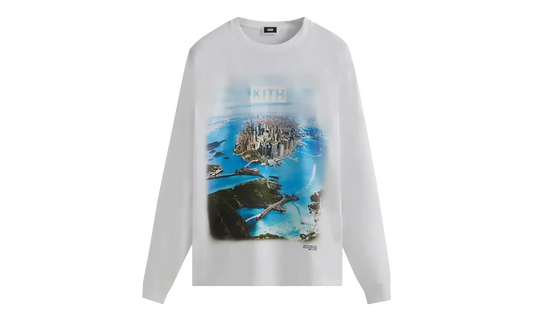 South FerryLong Sleeve Tee "White" KITH81