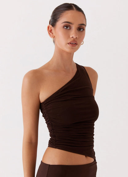 Mia Asymmetrical Long Dress