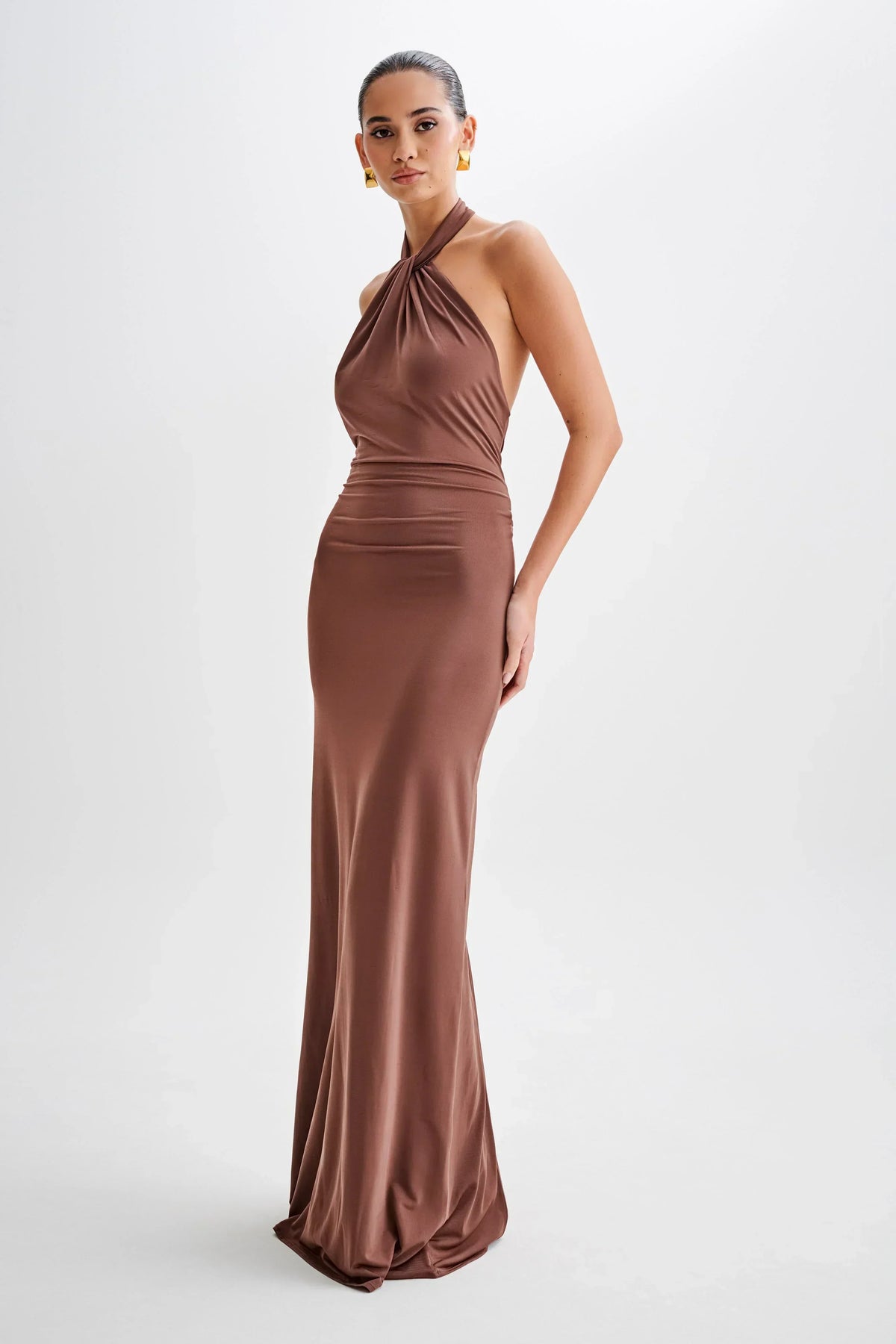 Elyna | Halter Maxi Dress