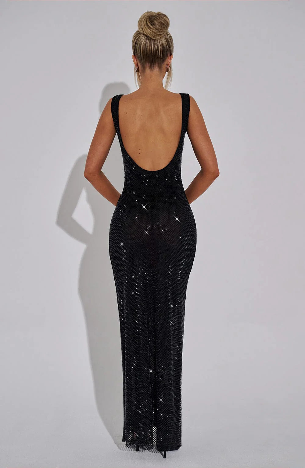 Vivienne – Elegant maxi glitter dress