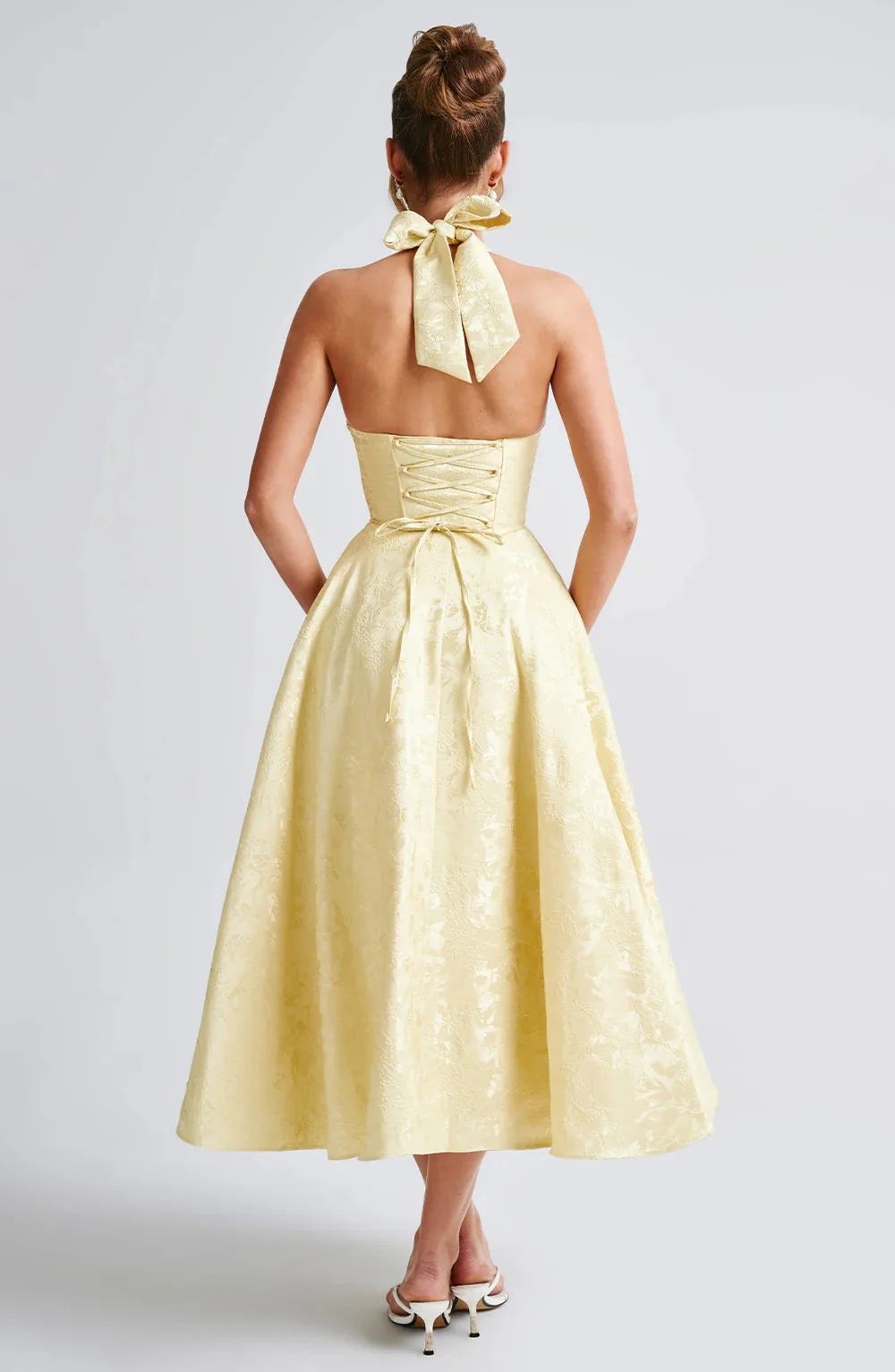Livette - Elegance Open Midi Dress