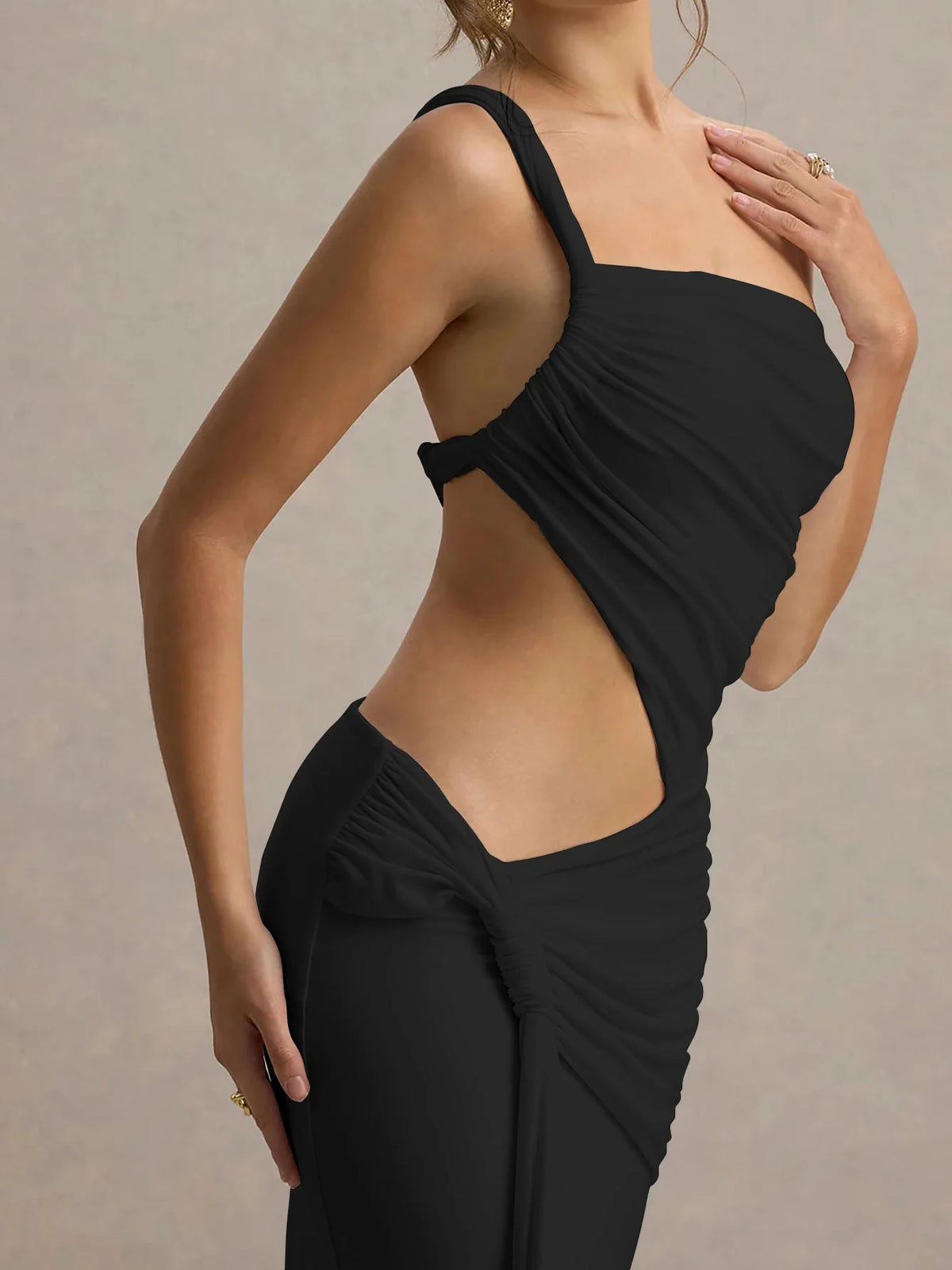 Livette - Lace-Up-Bodycon