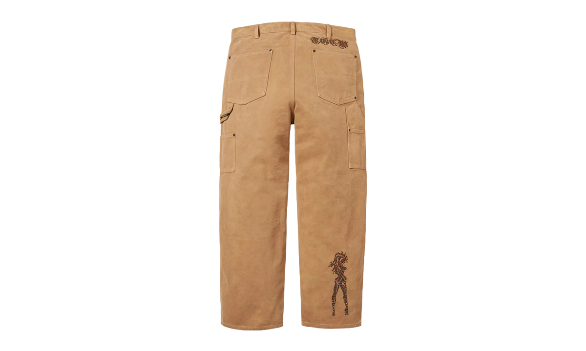 The Great China Wall Double Knee Painter Pant "SS26 - Tan" SU27520