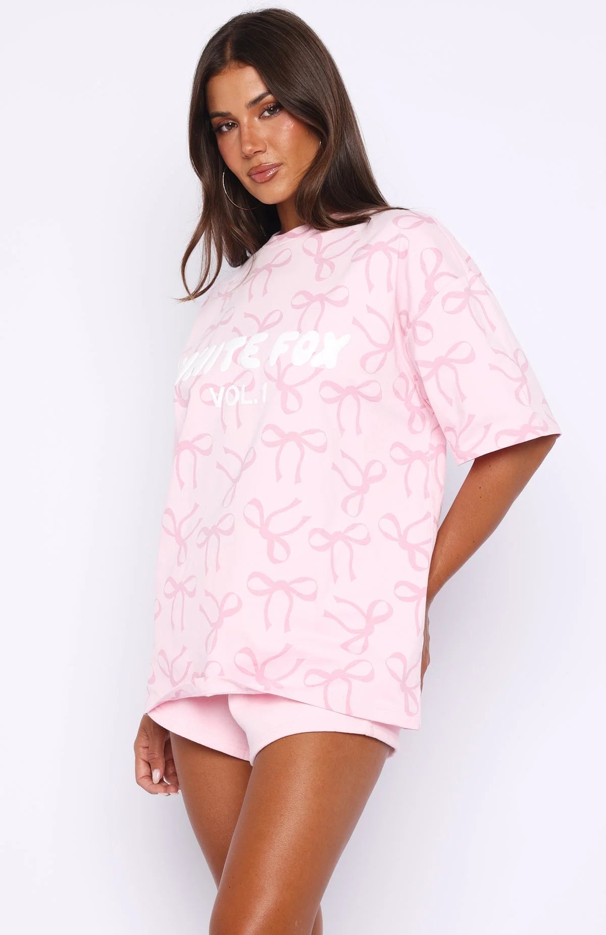 Vol. 1 Oversized Tee Posy Bow