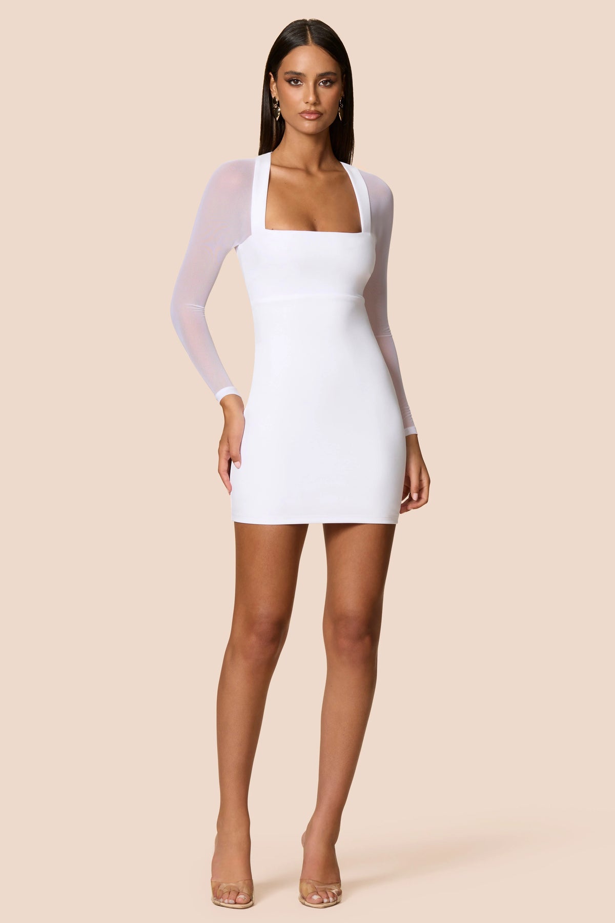 Nookie Amore Mini Dress -  Ivory