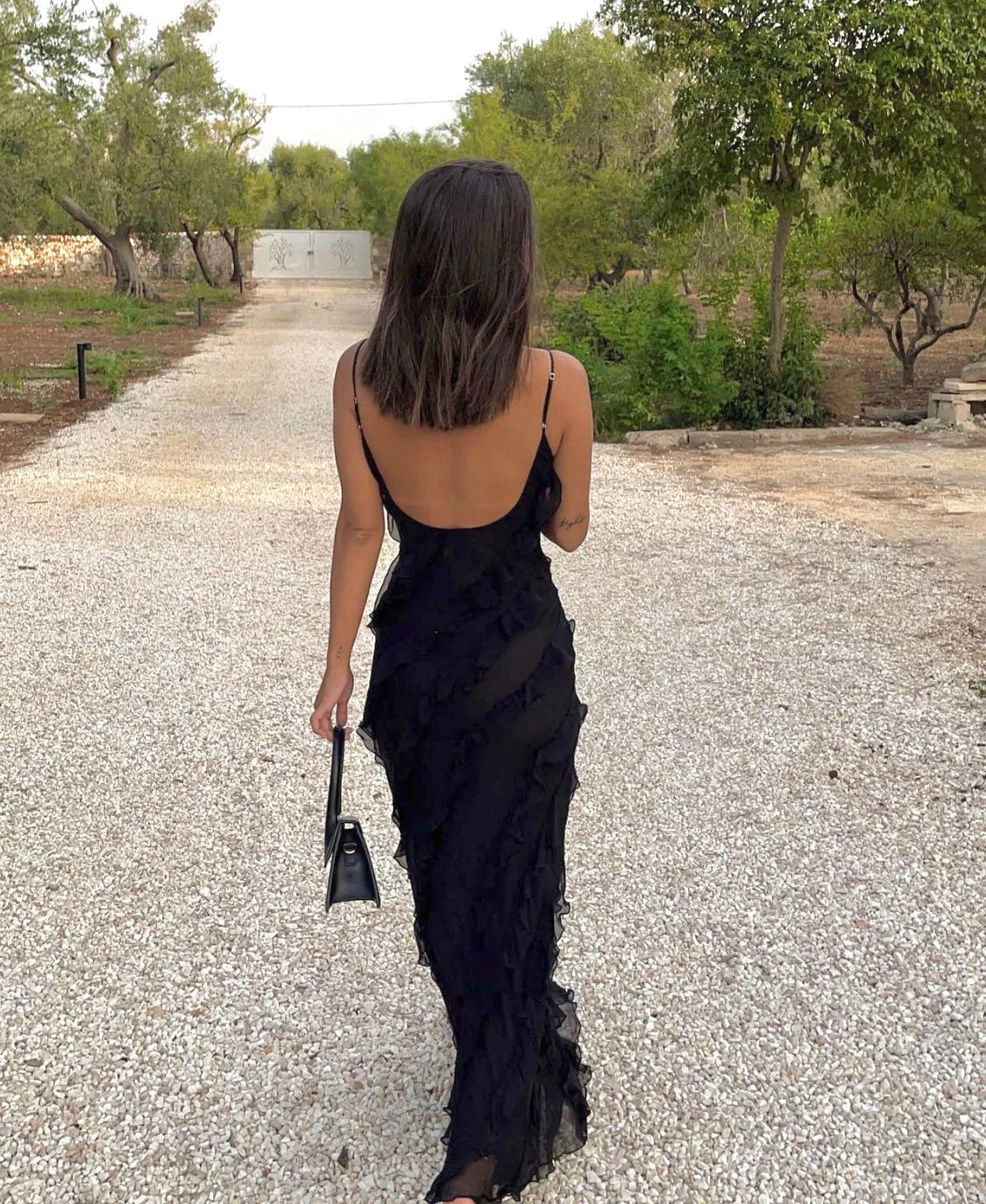 Amorie - Ruffle Dress with Romantic Look