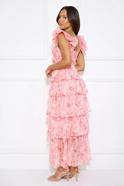 Sunbeam Soiree Maxi Dress Pink