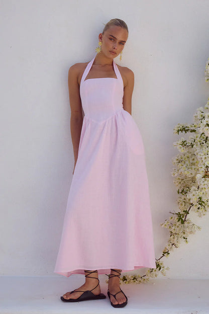 Locklea Midi Dress - Pink