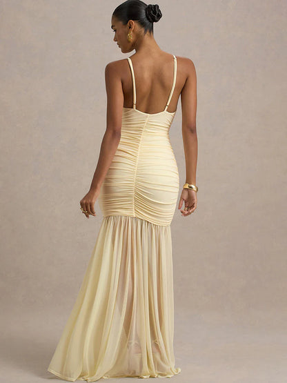 Solara Glow Maxi Dress.