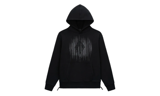 Etched Monogram Jordan Hoodie "Black" MCCTK909T1424BKETM