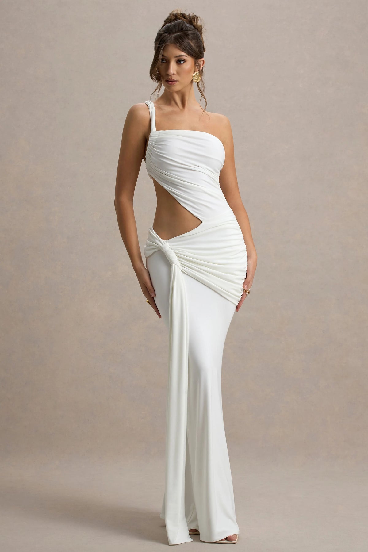 DIANA ASYMMETRIC MAXI DRESS