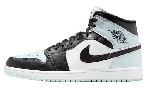 Air Jordan 1 Mid "Black Aura / Squadron Blue" DQ8426 002