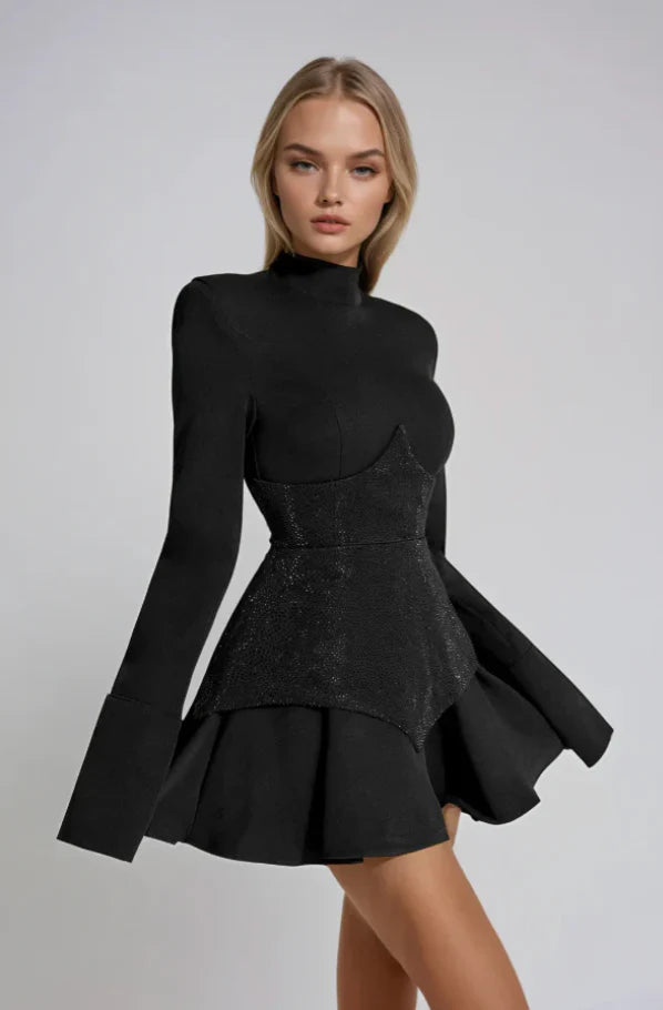 Brooklyn - Glamorous Glitter Corset Dress
