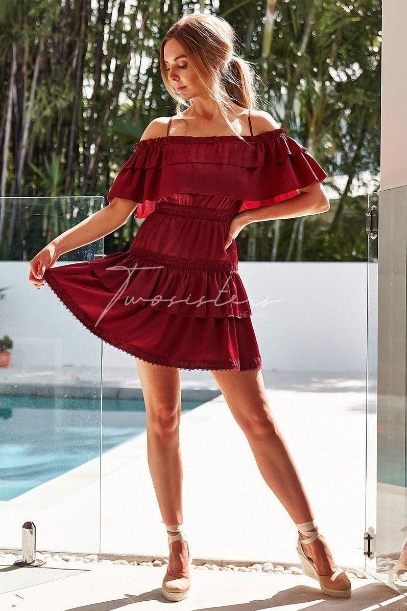 Cassie Dress - Red