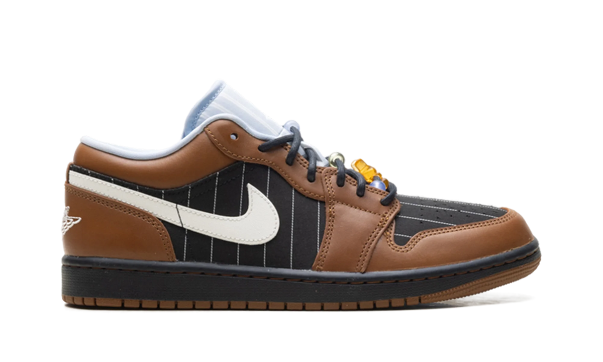 Air Jordan 1 Low SE "Black Sail Light British Tan" IR7560 010