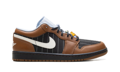 Air Jordan 1 Low SE "Black Sail Light British Tan" IR7560 010