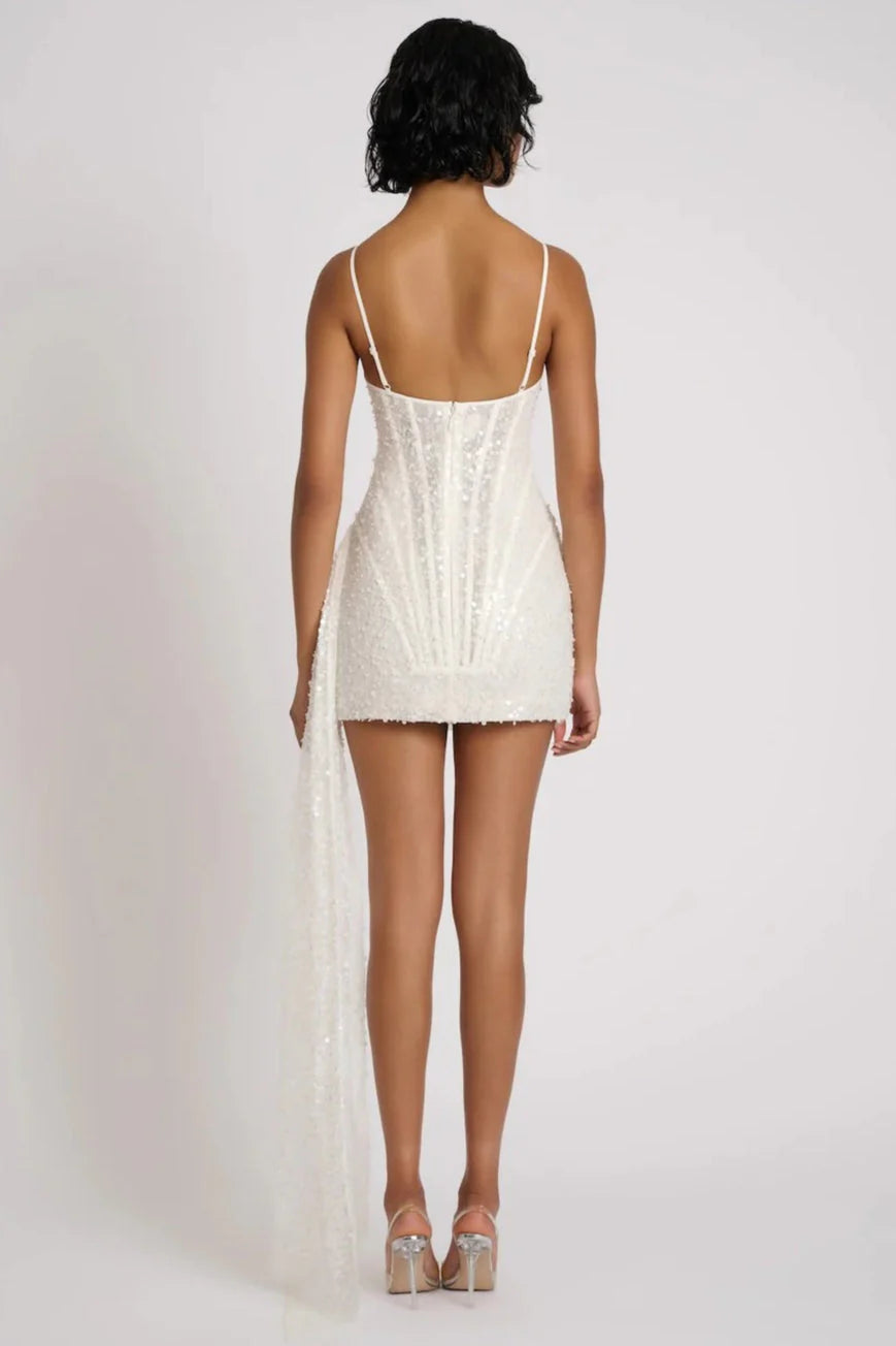 Elvira Dress - White