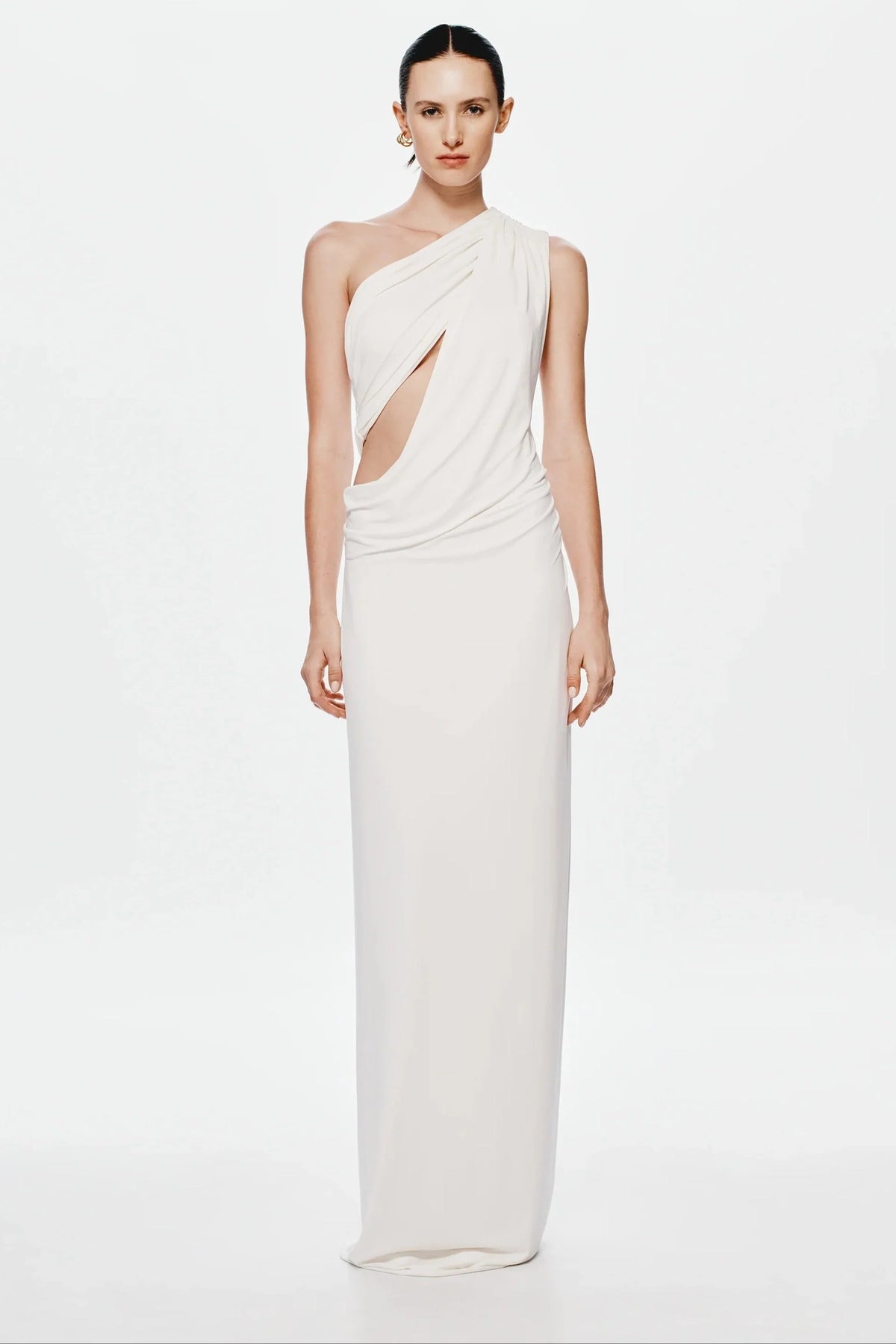 Misha Solstice Cupro Maxi Dress - Ivory