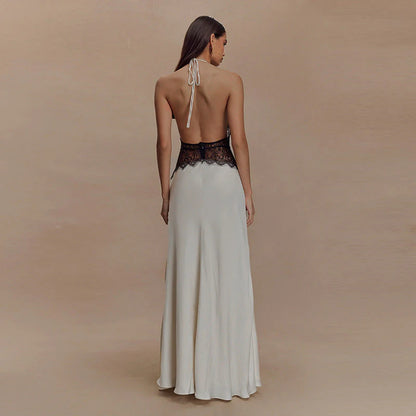 Livette - Satin Maxi Dress