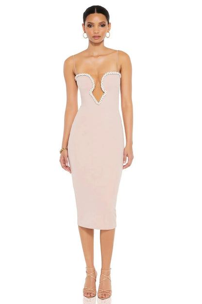 Nookie Adorn Midi Dress - Dream