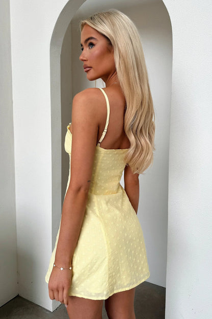 Takiyah Dress - Baby Yellow