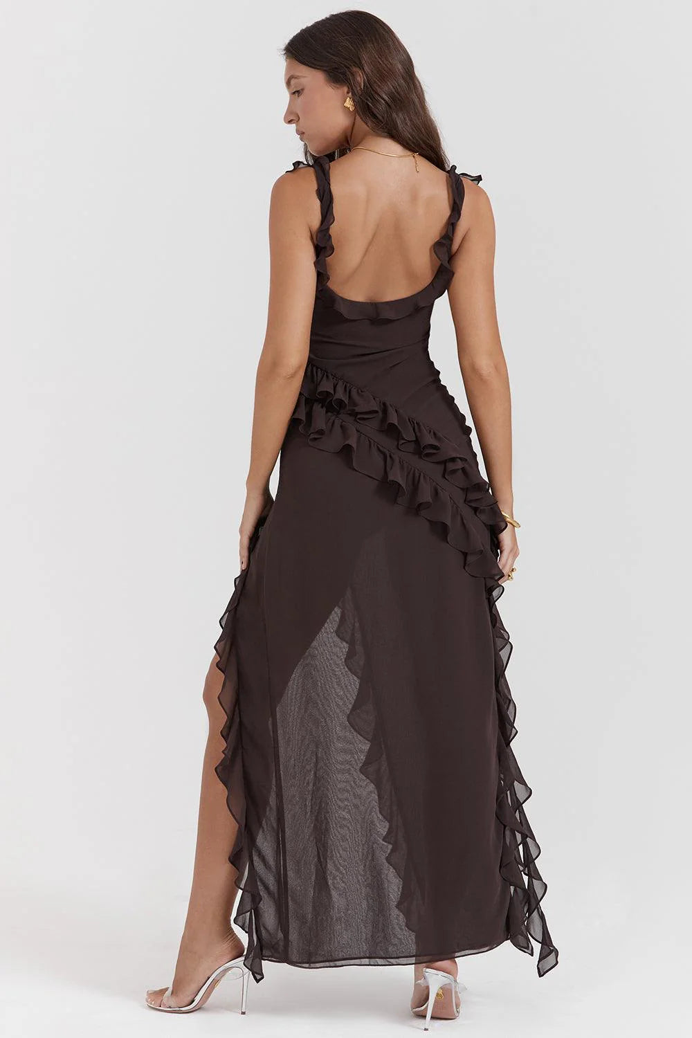 Livette - Ruffle Maxi Dress