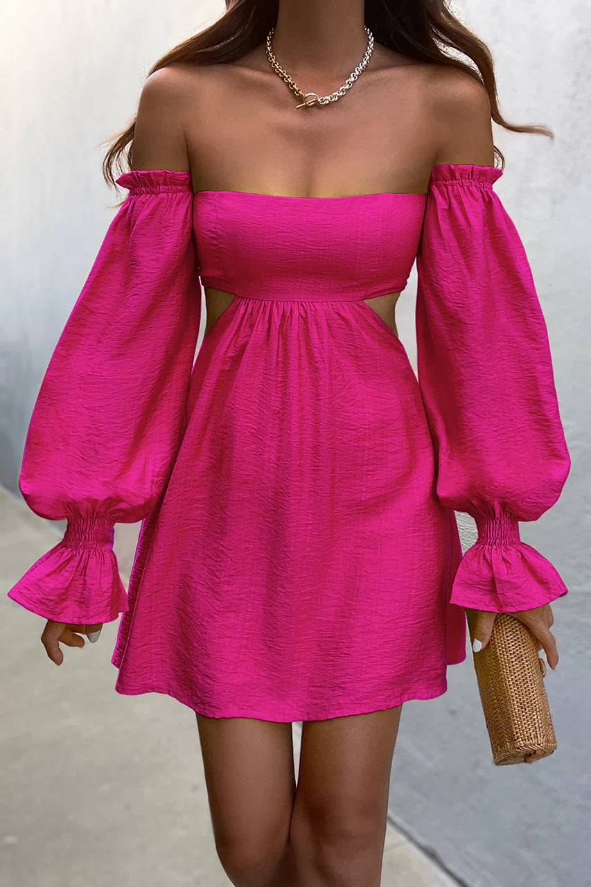 Jolie Mini Dress - Pink