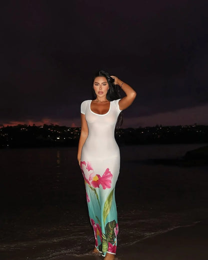 Laylah Midi Dress - Nalani Print