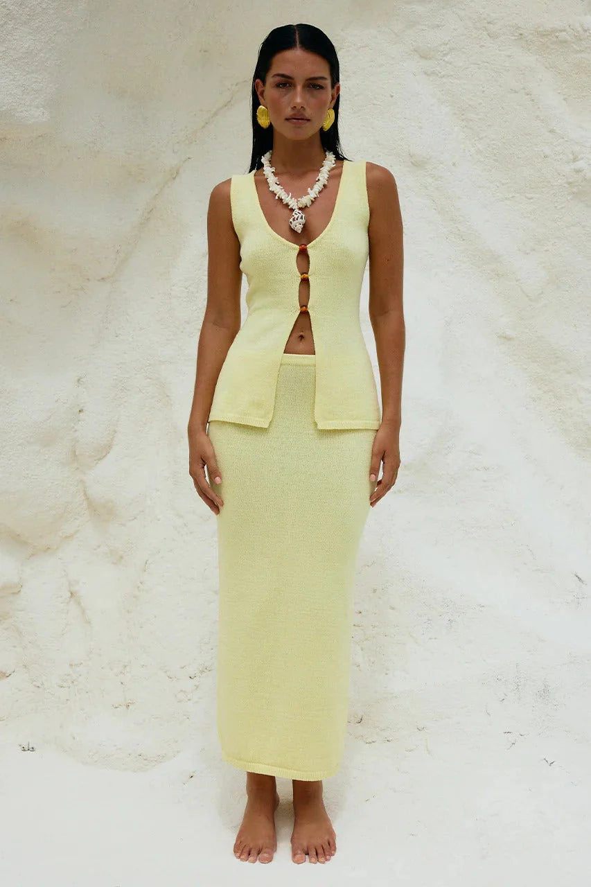 Nadina Top - Lemon