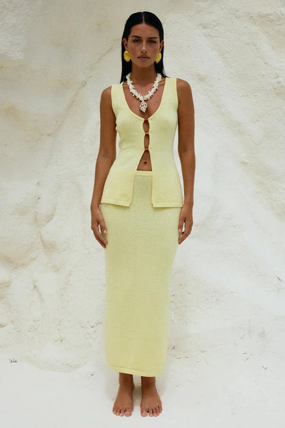 Nadina Top - Lemon