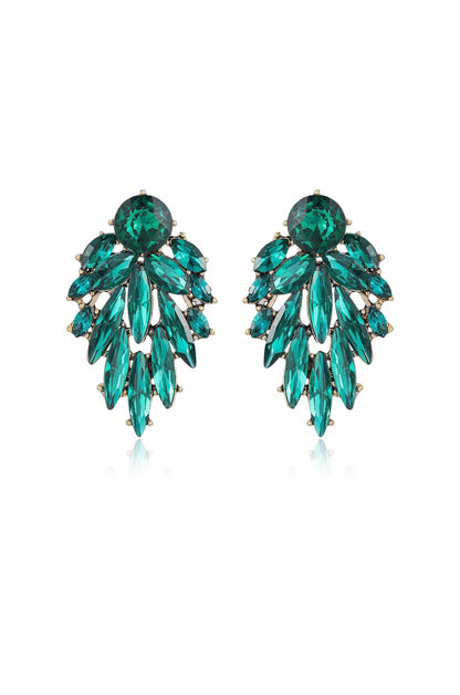 Cry Me A River Earrings - Emerald