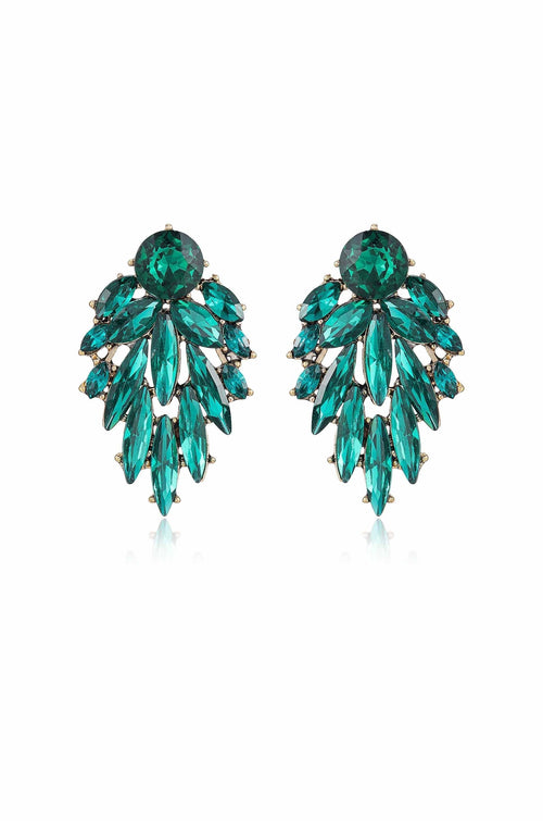 Cry Me A River Earrings - Emerald