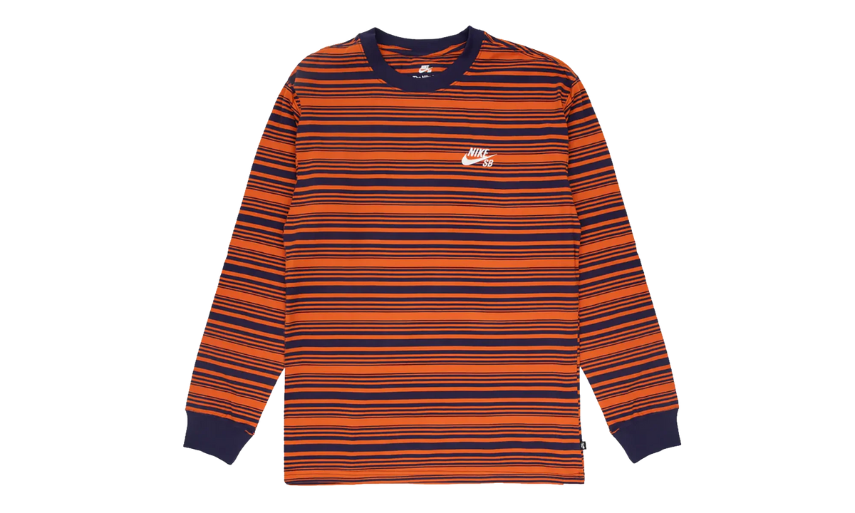 SB Long-Sleeve Skate T-Shirt "Purple Ink / Campfire Orange" FN4643 555