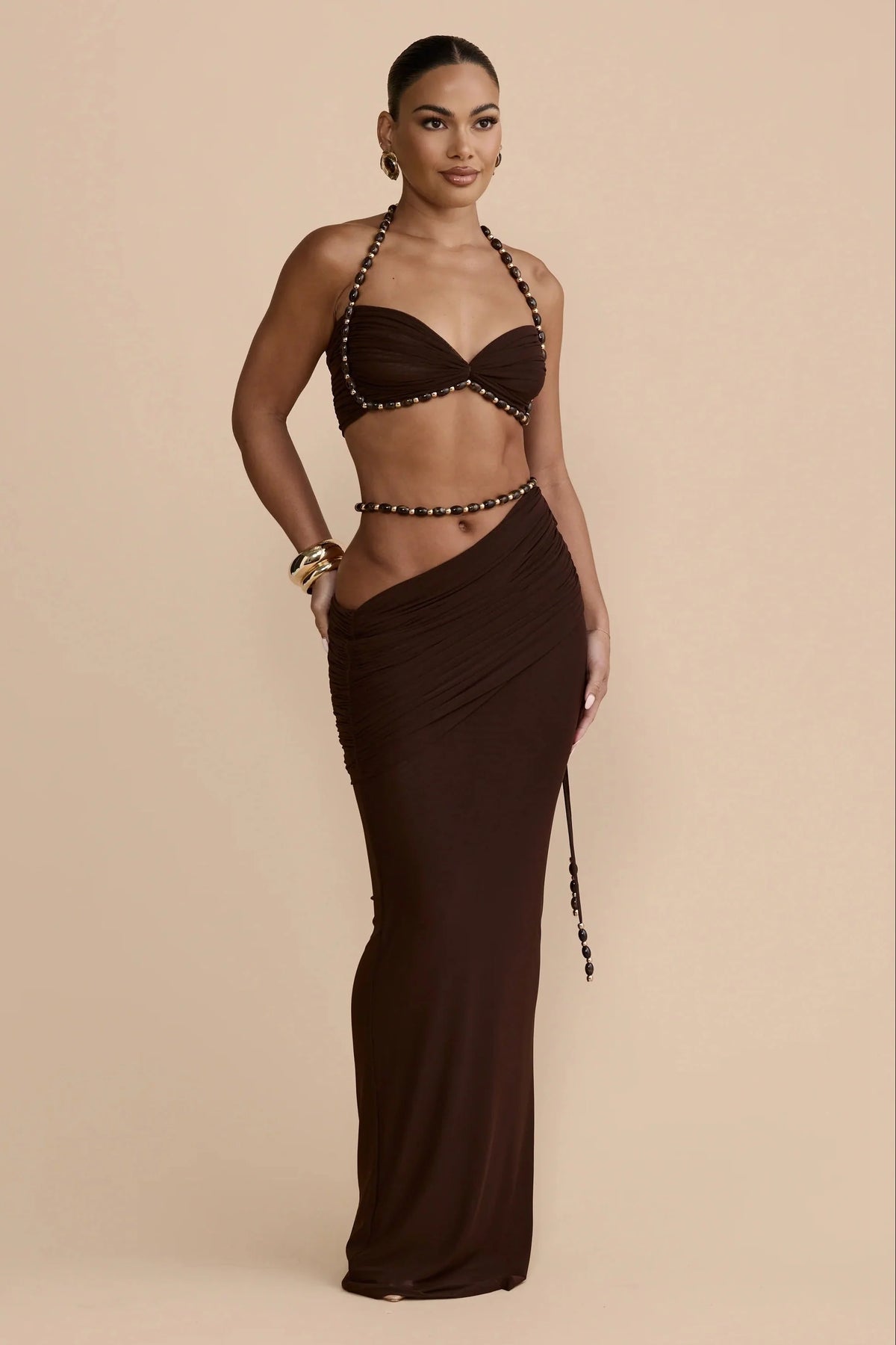 Ilia Skirt - Espresso Brown