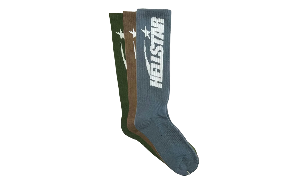 Logo Socks (3 Pack) "Earth Tone" HSR142