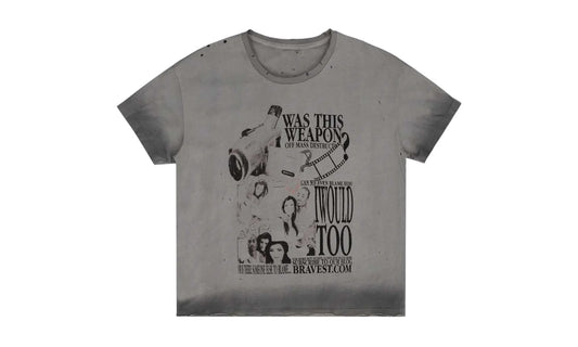 Camcorder Vintage Tee "Grey" BS57