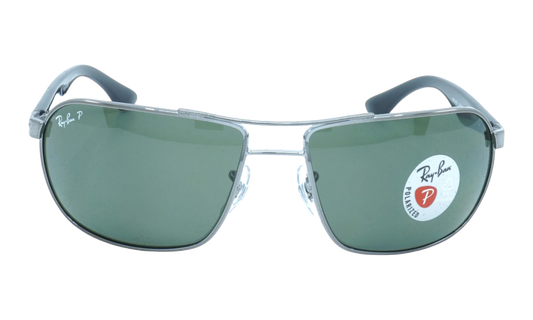 Rectangle Sunglasses "Gunmetal" RB3492-004-58