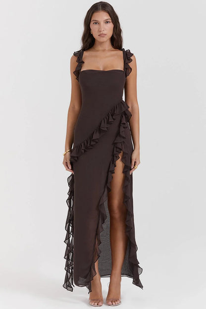 Livette - Ruffle Maxi Dress