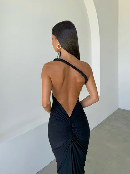 Maia Multi-Way Gown - Black