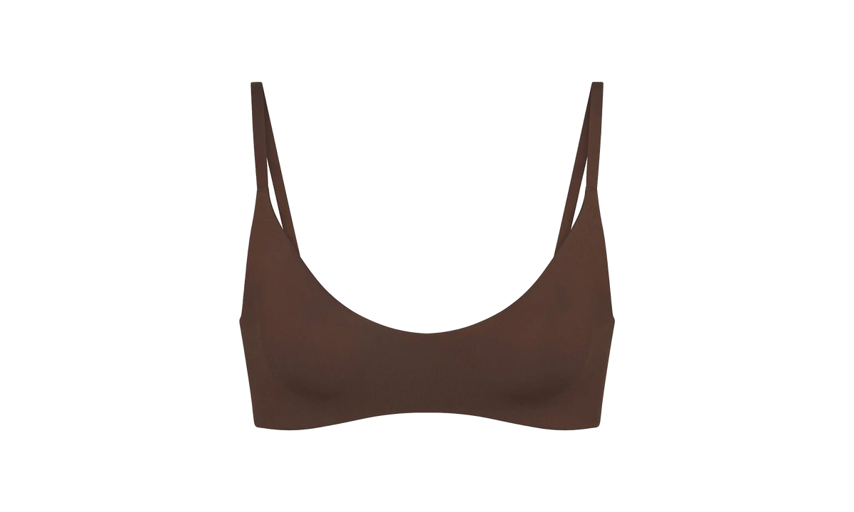 MATTE MICRO SCOOP BRA "Nike - DARK SEPIA" SKM062