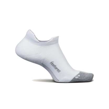 Feetures Elite Max Cushion No Show Tab - White