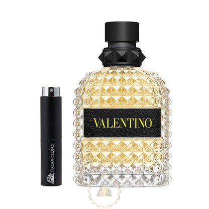 Valentino Uomo Born in Roma Yellow Dream Eau De Toilette Travel Spray | Sample